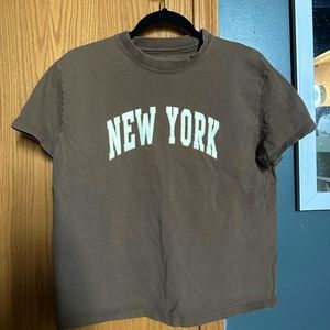 brown brandy tshirt